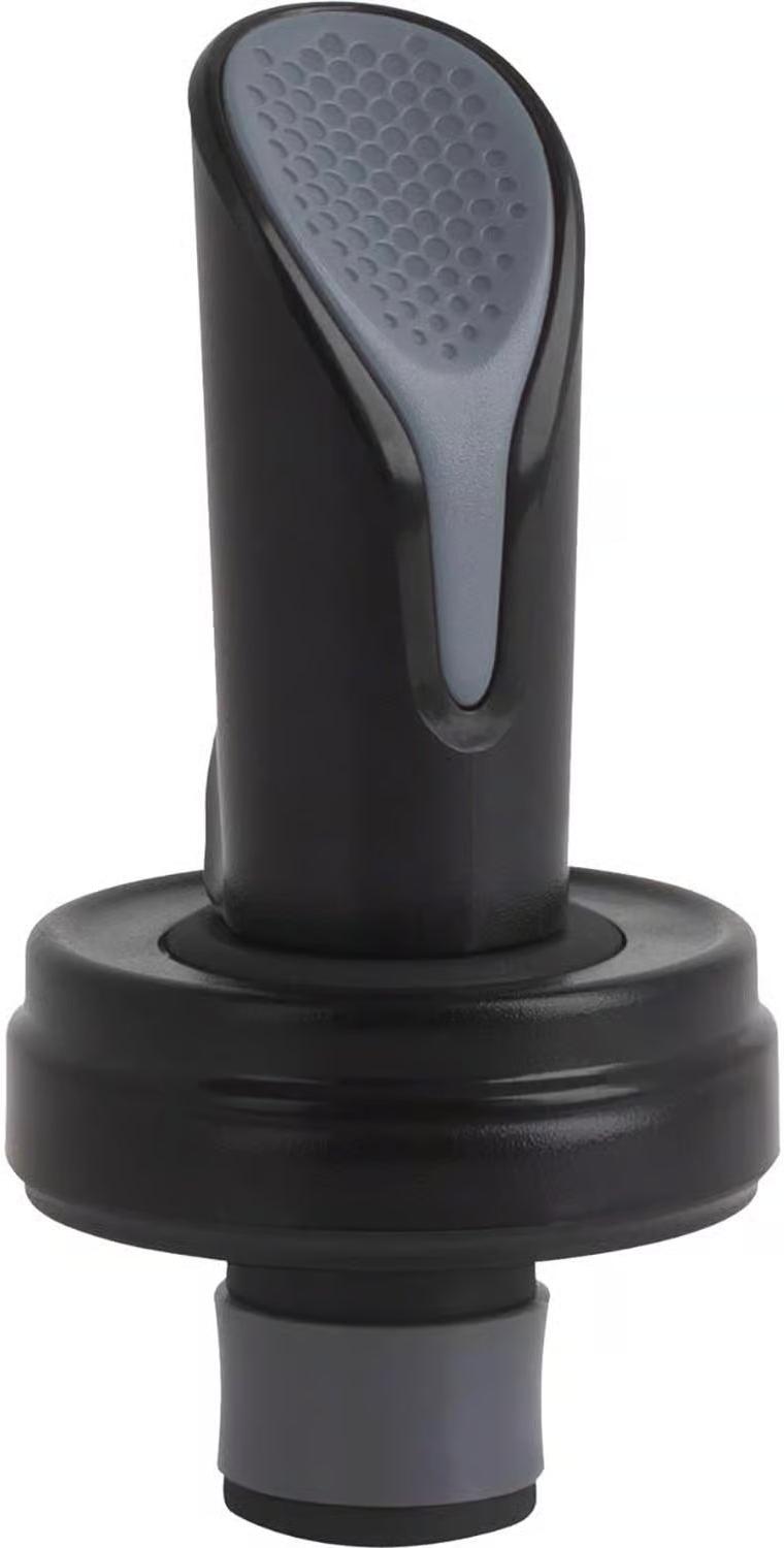 Trudeau - Black Stainless Steel Expandable Wine Stopper - 0578434