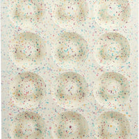 Trudeau - Confetti Fuchsia 12 Cavity Jumbo Donut Mega Pan - 05121042