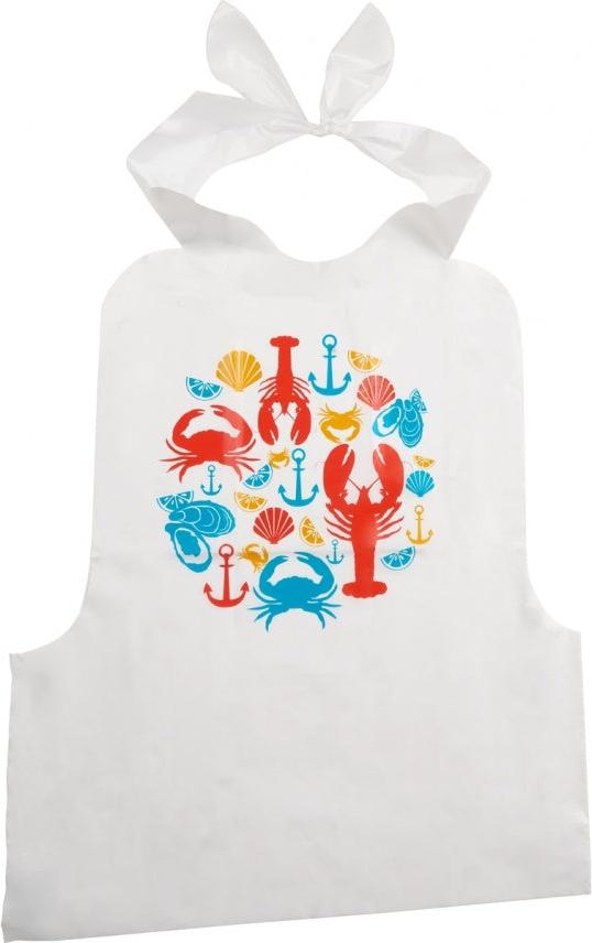 Trudeau - Disposable Seafood Bibs, Pack of 4 - 05115073