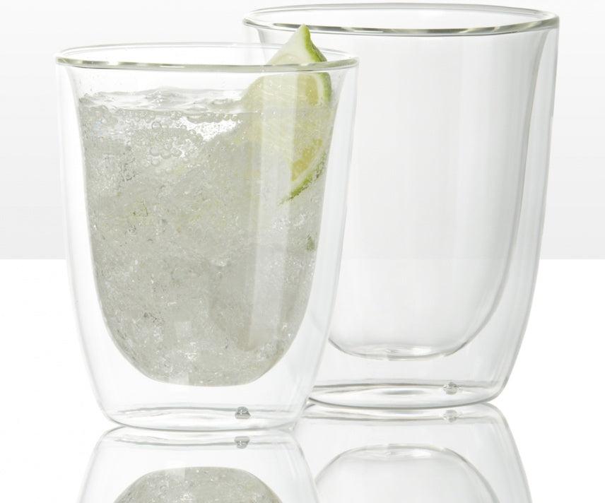 Trudeau - Duetto 11 oz Double Wall DOF Glasses, Pack of 2 - 49020171