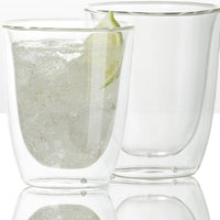 Trudeau - Duetto 11 oz Double Wall DOF Glasses, Pack of 2 - 49020171