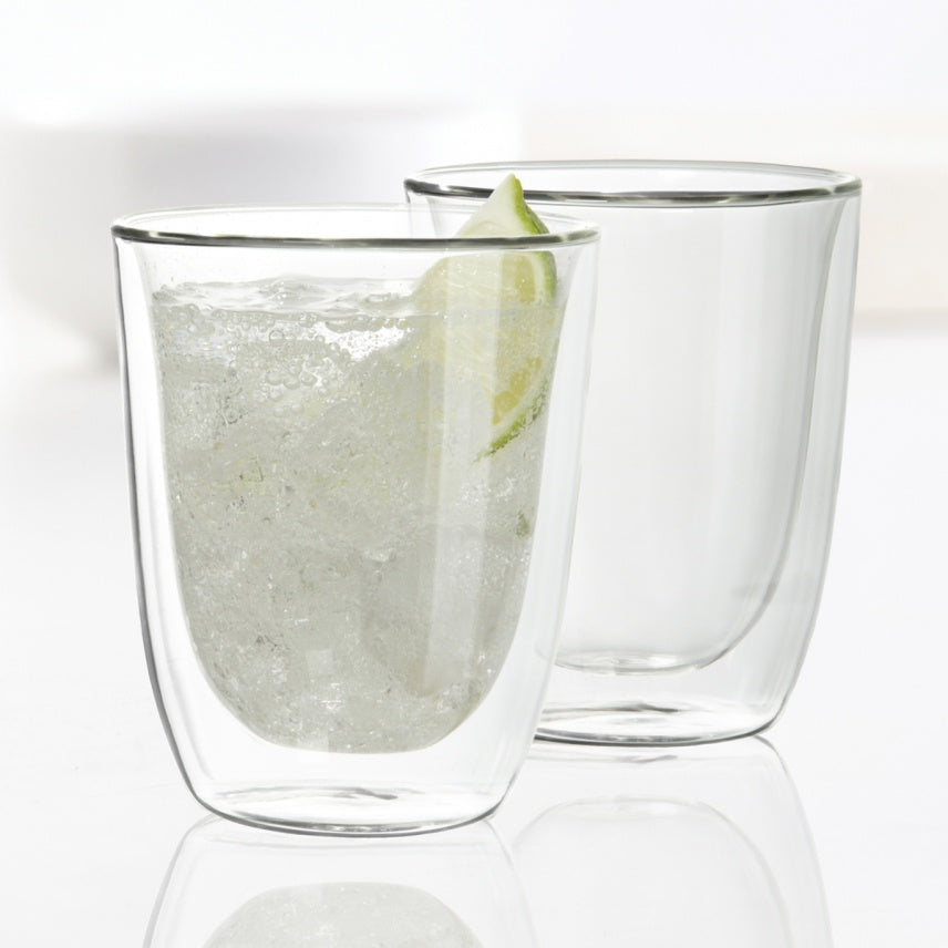 Trudeau - Duetto 11 oz Double Wall DOF Glasses, Pack of 2 - 49020171