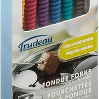 Trudeau - Fondue Forks with Silicone Handle, Pack of 6 - 0823303