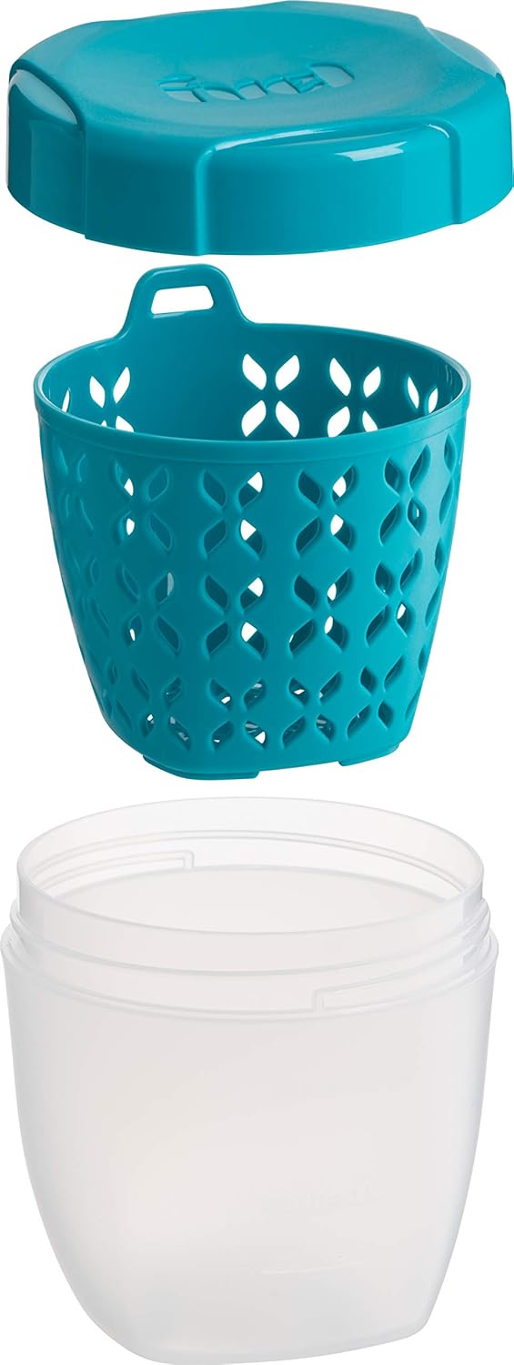 Trudeau - Fuel 12 Oz Tropical Blue Fruit Container - 38809326