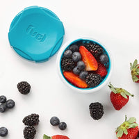Trudeau - Fuel 12 Oz Tropical Blue Fruit Container - 38809326