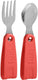 Trudeau - Fuel 2 Pc Foldable Coral Cutlery - 03021251