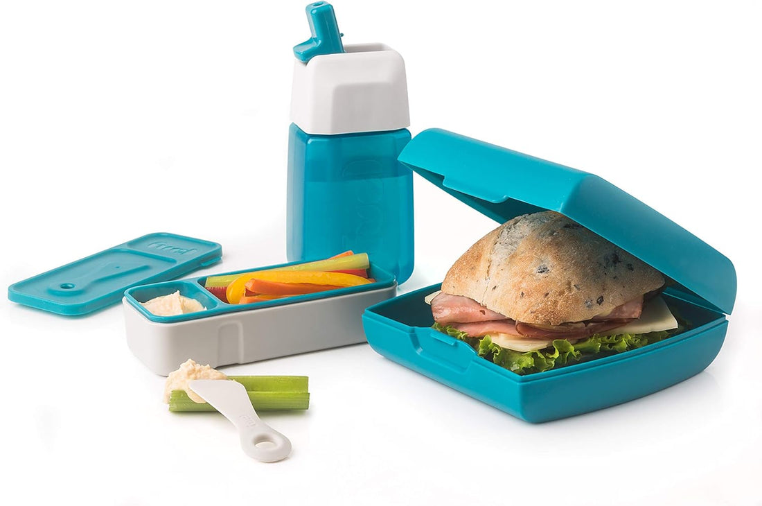 Trudeau - Fuel 3 Pc Tropical Blue Lunch Set - 39508326