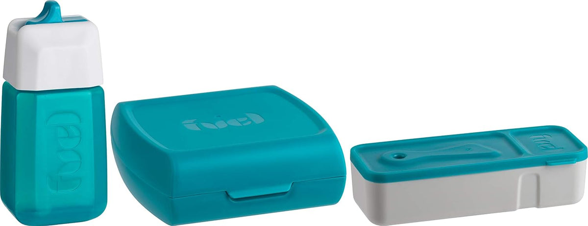 Trudeau - Fuel 3 Pc Tropical Blue Lunch Set - 39508326