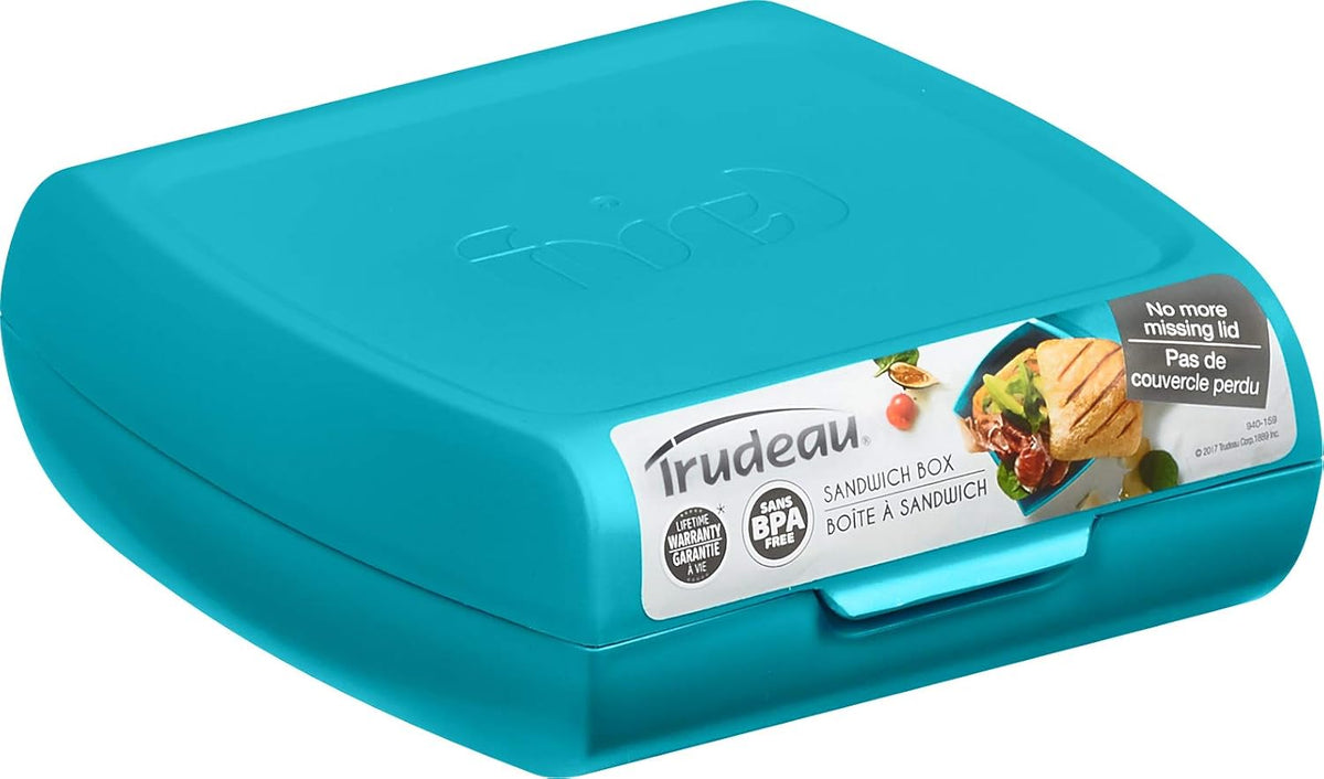 Trudeau - Fuel K2 8 Oz Tropical Blue Sandwich Box - 37108326