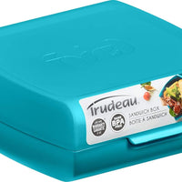 Trudeau - Fuel K2 8 Oz Tropical Blue Sandwich Box - 37108326