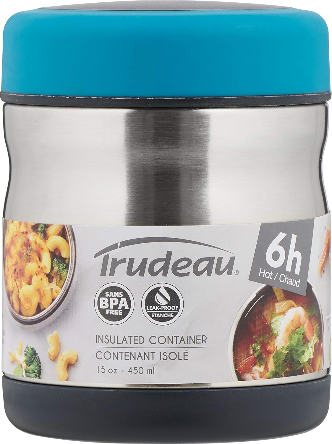 Trudeau - Fuel Peak 15 Oz SS Vacuum Food Jar - 03018169