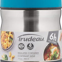 Trudeau - Fuel Peak 15 Oz SS Vacuum Food Jar - 03018169