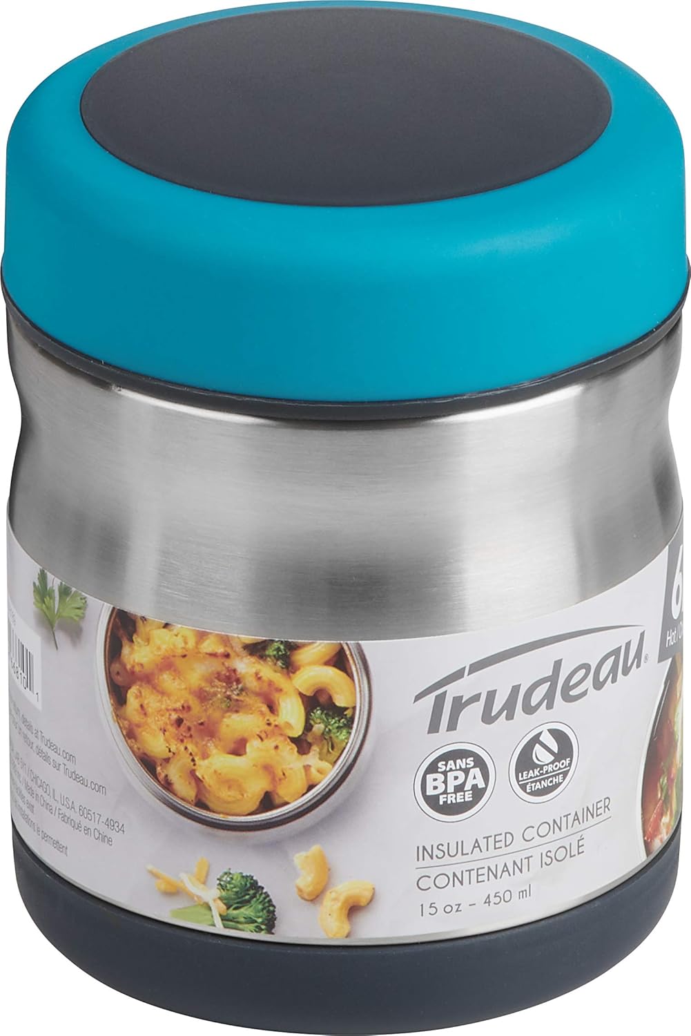 Trudeau - Fuel Peak 15 Oz SS Vacuum Food Jar - 03018169