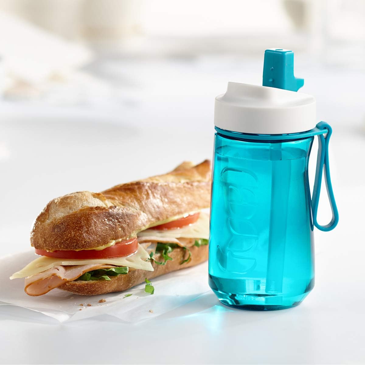 Trudeau - Fuel Splash 15 Oz Tropical Blue Water Bottle - 38408327