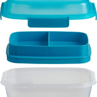 Trudeau - Fuel Summit Blue Bento Box - 03019010