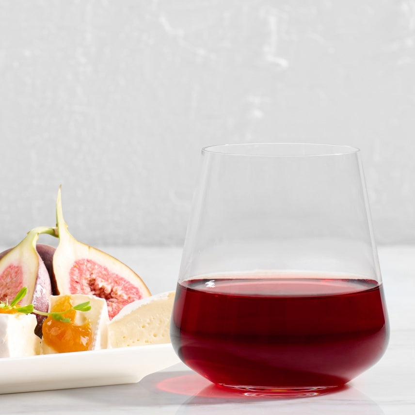Trudeau - Gala 14 oz Stemless Red Wine Glasses, Pack of 4 - 49023013400