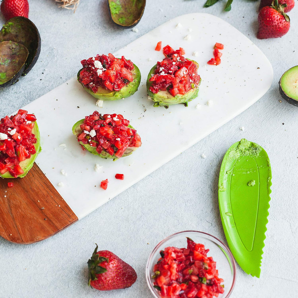 Trudeau - Green Avocado Slicer - 05115096