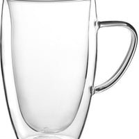 Trudeau - Java 15 oz Double Wall Latte Mugs, Pack of 2 - 49045601