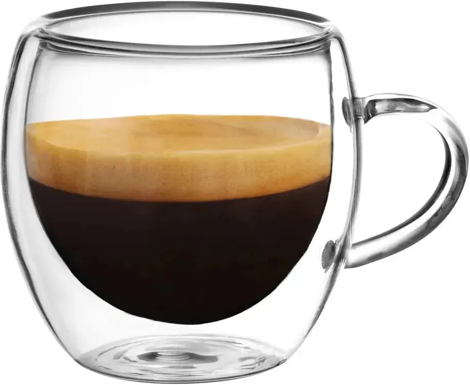 Trudeau - Java 8.5 oz Double Wall Cappuccino Cups, Pack of 2 - 49045581