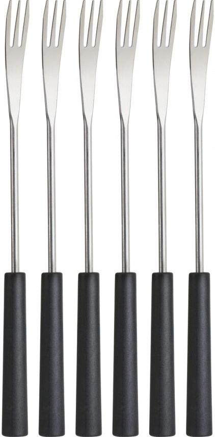 Trudeau - Large 3-Prong Fondue Forks, Pack of 6 - 08219050