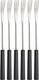 Trudeau - Large 3-Prong Fondue Forks, Pack of 6 - 08219050