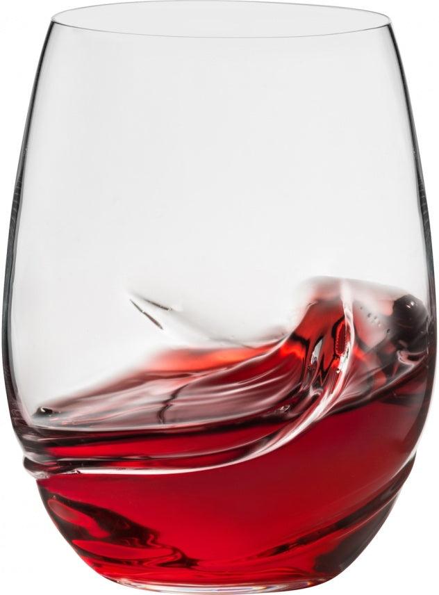 Trudeau - Oxygen 17 oz Stemless Wine Glasses, Pack of 2 - 490407500