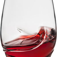 Trudeau - Oxygen 17 oz Stemless Wine Glasses, Pack of 2 - 490407500