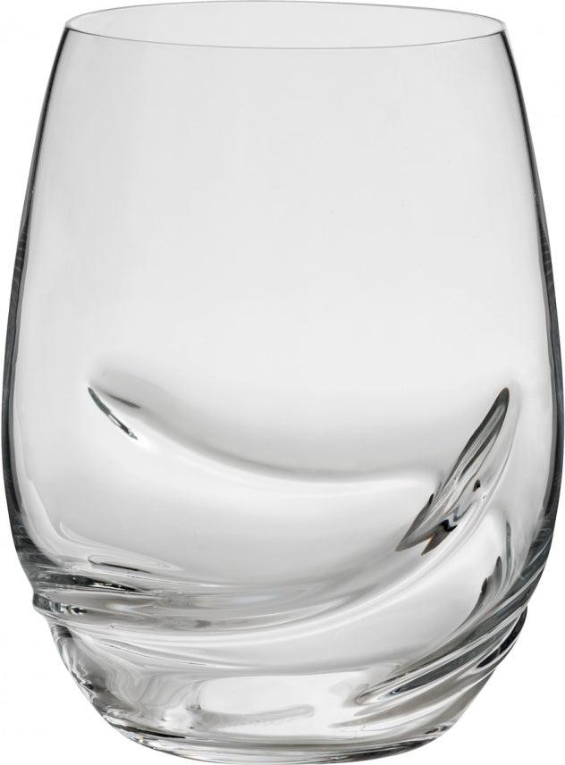 Trudeau - Oxygen 17 oz Stemless Wine Glasses, Pack of 2 - 490407500