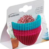 Trudeau - Pack of 12 Standard Silicone Muffin Cups - 05118665