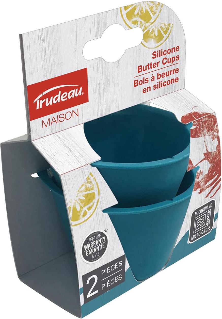 Trudeau - Pack of 2 Silicone Butter Cups - 05117012
