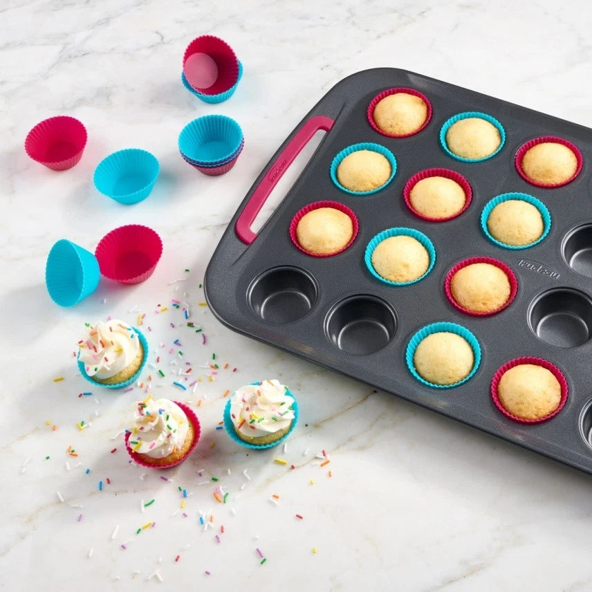 Trudeau - Pack of 24 Standard Silicone Muffin Cups - 05118666