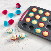 Trudeau - Pack of 24 Standard Silicone Muffin Cups - 05118666