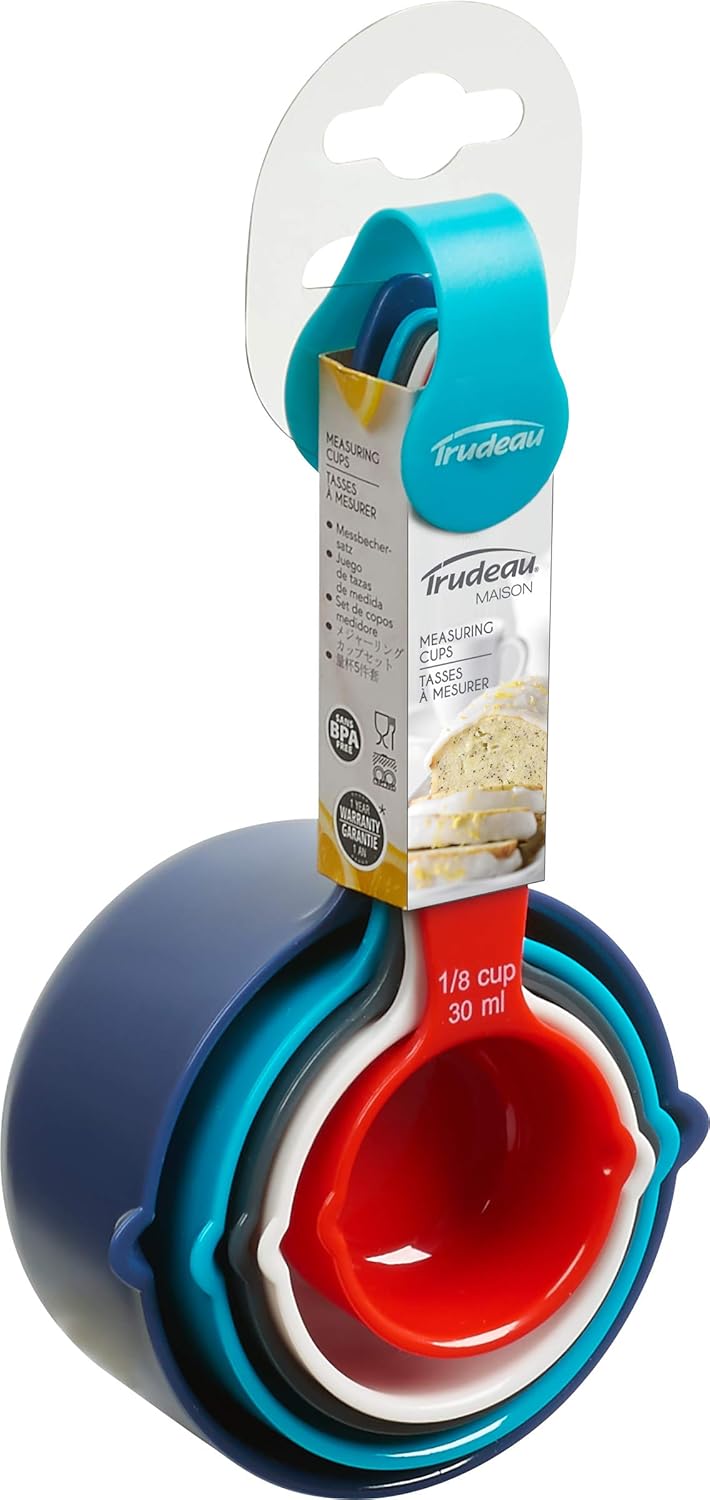 Trudeau - Pack of 5 Assorted Measuring Cups - 05117120