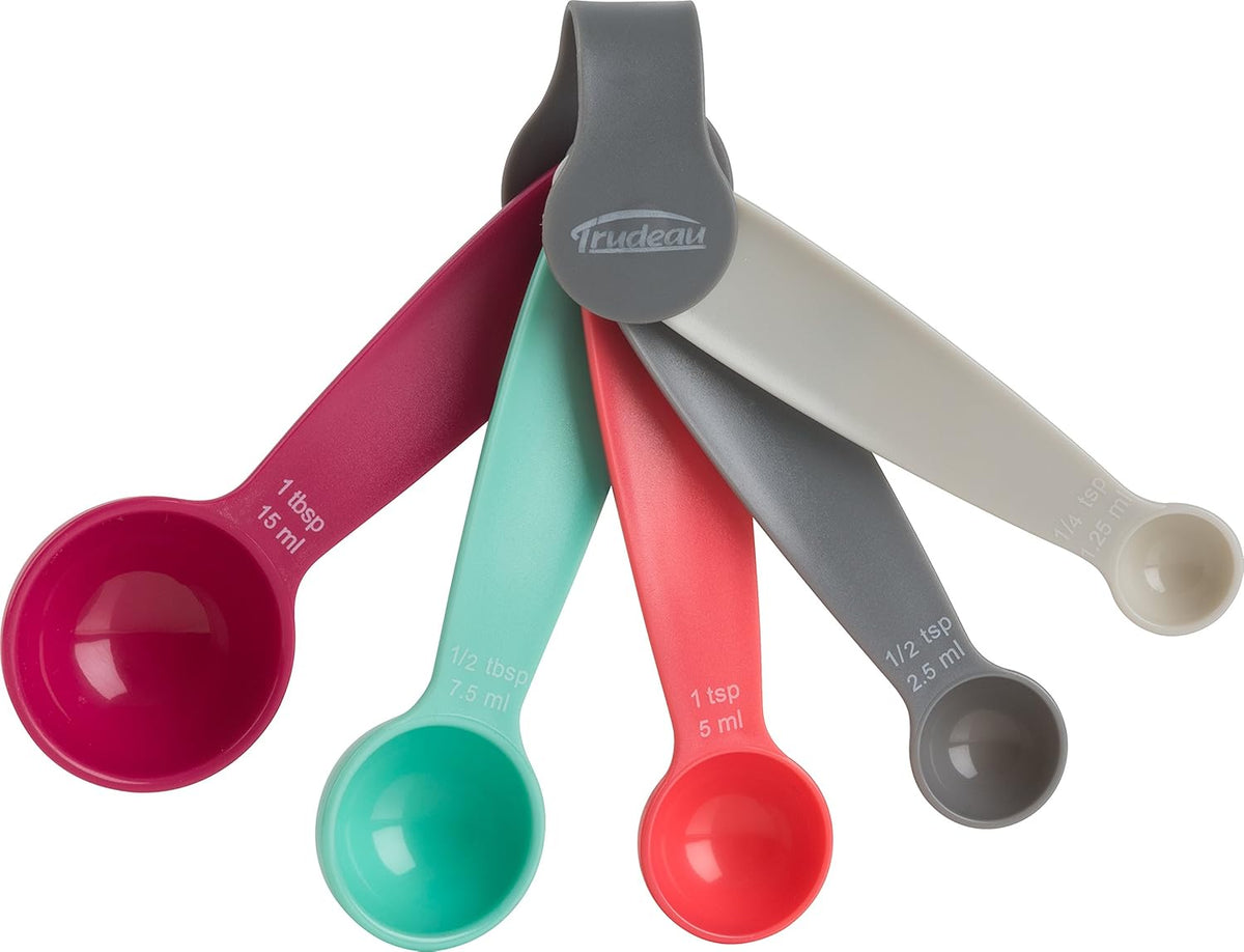 Trudeau - Pack of 5 Assorted Measuring Spoons - 09913080