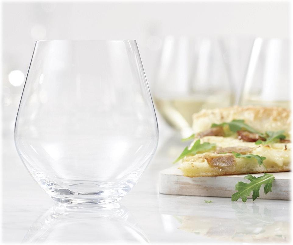 Trudeau - Prime 17 oz Stemless Wine Glasses, Pack of 4 - 4900825