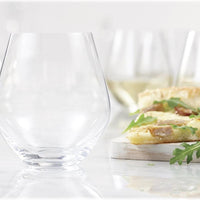 Trudeau - Prime 17 oz Stemless Wine Glasses, Pack of 4 - 4900825