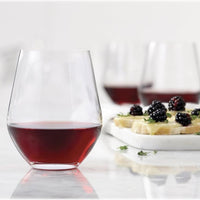 Trudeau - Prime 17 oz Stemless Wine Glasses, Pack of 4 - 4900825