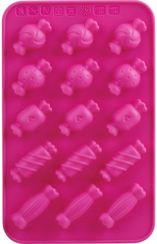 Trudeau - Silicone Candy Shaped Chocolate Mold, Pack of 2 - 05119098