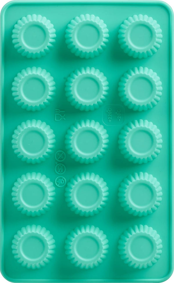 Trudeau - Silicone Cupcake Shaped Chocolate Mold, Pack of 2 - 09916007