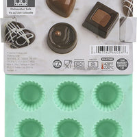Trudeau - Silicone Cupcake Shaped Chocolate Mold, Pack of 2 - 09916007