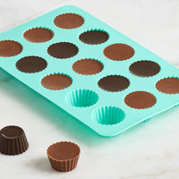 Trudeau - Silicone Cupcake Shaped Chocolate Mold, Pack of 2 - 09916007
