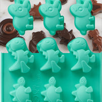 Trudeau - Silicone Dinosaur Shaped Chocolate Mold, Pack of 2 - 09916013