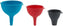 Trudeau - Silicone Funnels, Pack of 3 - 0519053
