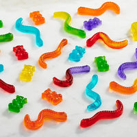 Trudeau - Silicone Gummy Worm Shaped Chocolate Mold, Pack of 2 - 05119226