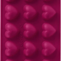 Trudeau - Silicone Heart Shaped Chocolate Mold, Pack of 2 - 09916001