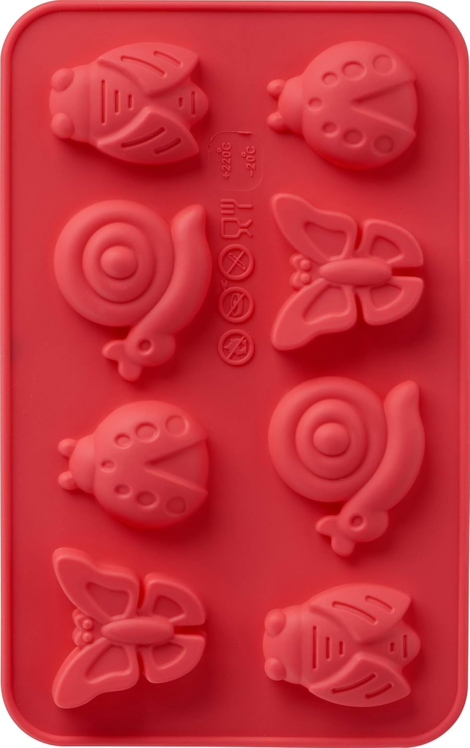 Trudeau - Silicone Little Creatures Shaped Chocolate Mold, Pack of 2 - 09916012