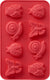 Trudeau - Silicone Little Creatures Shaped Chocolate Mold, Pack of 2 - 09916012