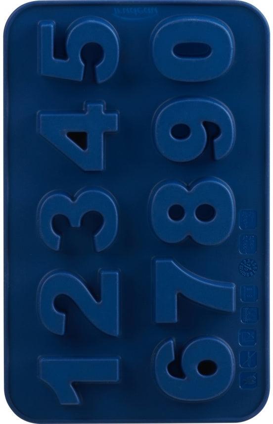 Trudeau - Silicone Numbers Shaped Chocolate Mold, Pack of 2 - 05119095