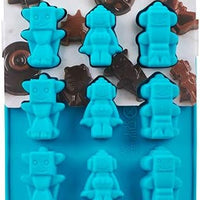 Trudeau - Silicone Robot Shaped Chocolate Mold, Pack of 2 - 09916014