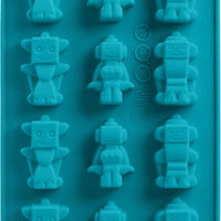 Trudeau - Silicone Robot Shaped Chocolate Mold, Pack of 2 - 09916014
